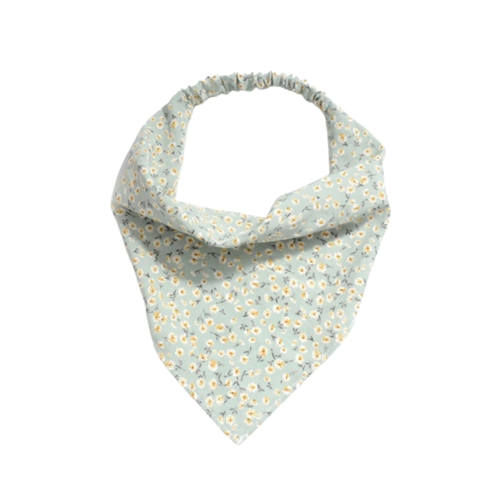Floral Headscarf (pale green)